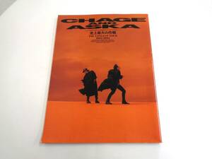 CHAGE＆ASKA　THE LONGEST TOUR 1993-1994　史上最大の作戦　ツアーパンフレット