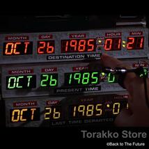 バックトゥザフューチャー LEDライト 公式ライセンス品 タイムサーキット 海外限定 ファングッズ Back to the Future_画像4