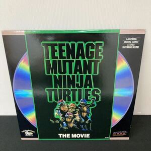 【洋画】LD/「Teenage Mutant Ninja Turtles The Movie(ミュータント・ニンジャ・タートルズ)」 実写 忍者 レーザーディスク