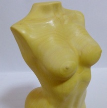 裸婦像　木彫り彫刻　全高約9cm_画像6