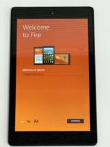Fire HD 8 タブレット 16GB ブラック（第7世代）◆中古 本体・ACアダプタ・ケーブルのみ 送料無料_画像1