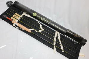 ハーディ Hardy　ウルトラライト Ultralite　8ft　4wt　未使用新品　クロスバッグ&ケース付き