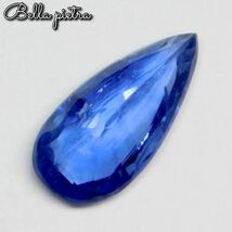 0.86ct★天然ブルーサファイア マダガスカル産 コランダム ルース ペアシェイプカット パワーストーン Sapphire 裸石 宝石 天然石 13_画像10