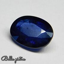 1.43ct★天然ブルーサファイア マダガスカル産 コランダム ルース オーバル パワーストーン Sapphire 裸石 宝石 天然石 23_画像2