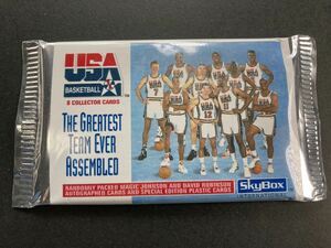 1992 skybox USA Olympic DREAM TEAM マイケルジョーダン Mickael Jordan スカイボックス ドリームチーム 未開封 パック BOX NBA
