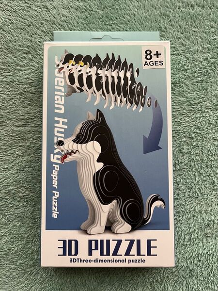 3D パズル シベリアンハスキー