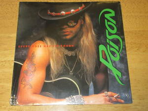 ◆◇POISON(ポイズン)【EVERY ROSE HAS ITS THORN】未開封新品英盤シングル/CL 520/Capitol Records◇◆