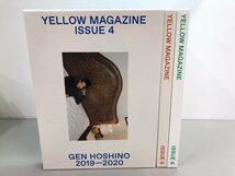 ▼　【計3冊　星野源　YELLOW MAGAZINE ISSUE4/5/6　2019年-2022年】161-02309_画像1