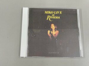 ★　【CD　MIKO LIVE at RIVIERA　弘田三枝子　タワーレコード限定】167-02310
