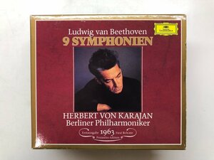 ▼　【5CD　ludwing van beethoven　ベートーヴェン 9 symphonien herbert von karajan　カラヤン…】143-02310