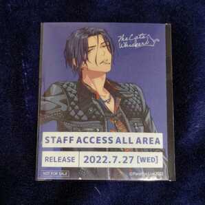 自己紹介欄 商品説明を必ずご覧ください パラライ TheCat'sWhiskers スタッフパス風ステッカー 特典 神林平 林勇 グッズ