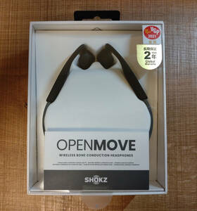 SHOKZ OPENMOVE 骨伝導イヤホン (2年保証期間内)