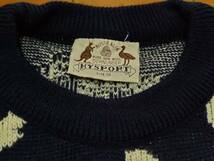 pure new wool　羊毛　セーター　サイズ14　オーストラリア製_画像3
