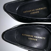 3903 【新品同様・試着程度】 ★キャサリンハムネット KATHARINE HAMNETT★ ローファー モンクストラップ 28 黒 ビジネス 革靴 紳士靴 _画像7