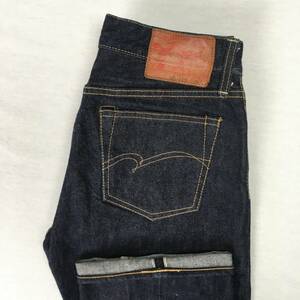 STUDIO D'ARTISAN ステュディオ・ダ・ルチザン SD-105 15oz ジーンズ ブーツカット W28 ボタンフライ 隠しリベット セルビッチ 青耳