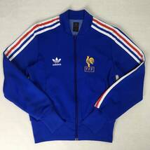 adidas Originals アディダス オリジナルス LES BLEUS レ・ブルー フランス ジャージ トラックトップ Sサイズ 三本線 トレフォイル 740488_画像1