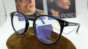  Tom Ford glasses Asian model blue cut lens free shipping tax included new goods TF5796-K-B 001 black color 