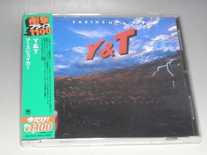 □ Y&T EARTHSHAKER アースシェイカー 帯付CD UICY-75515