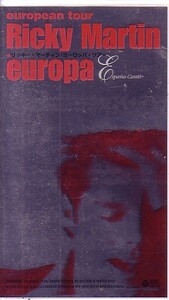  Europe * Tour Ricky * Martin 1999 год VHS65 минут 