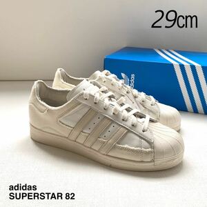 Новая Adidas Adidas Superstar Superstar 82 кроссовки 29㎝ обычные 29 000 подлинных кожи Canvas GY2568 2023SS Core White Free Dropisp