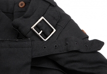 コムデギャルソンCOMME des GARCONS エステルプリーツラップスカート付きハーフパンツ 黒S 【レディース】_画像5