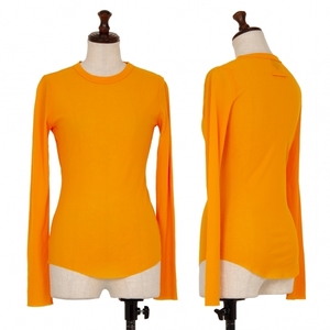  Jean-Paul Gaultier famJean Paul GAULTIER FEMME round Hem nylon cut and sewn orange 40 [ lady's ]