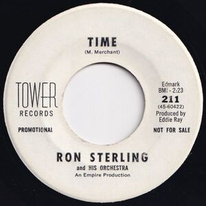 Ron Sterling And His Orchestra Time / Two Lovers Tower US 211 204065 ROCK POP ロック ポップ レコード 7インチ 45