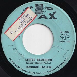 Johnnie Taylor Little Bluebird / Toe-Hold Stax US S-202 204063 SOUL ソウル レコード 7インチ 45