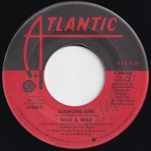 Nice & Wild Diamond Girl / Emu 2 Atlantic US 7-89362 204077 SOUL DISCO ソウル ディスコ レコード 7インチ 45