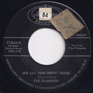 Diamonds She Say (Oom Dooby Doom) / From The Bottom Of My Heart Mercury US 71404X45 204148 R&B R&R レコード 7インチ 45