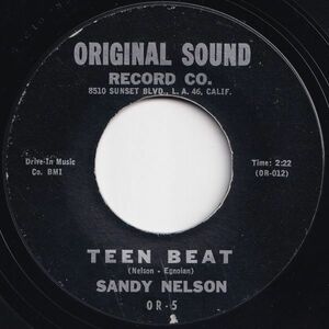 Sandy Nelson Teen Beat / Big Jump Original Sound US OR-5 204158 R&B R&R レコード 7インチ 45