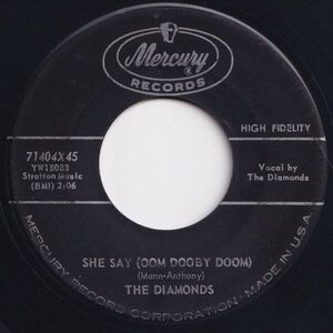 Diamonds She Say / From The Bottom Of My Heart Mercury US 71404X45 204207 R&B R&R レコード 7インチ 45