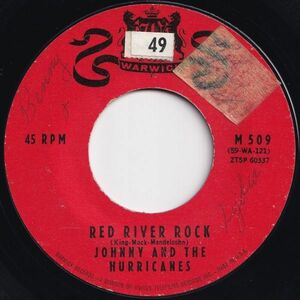 Johnny And The Hurricanes Red River Rock / Buckeye Warwick US M 509 204325 R&B R&R レコード 7インチ 45