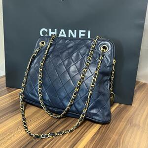 ★美品★CHANEL シャネル マトラッセ チェーン ショルダー バッグ