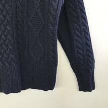 Jantzen ジャンセン レディース 厚手ケーブルニットセーター size L_画像3