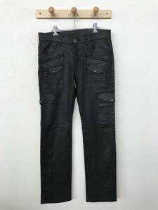 Lee 08869 BRAVE RIDERS Zip Bush Cargo リー ジップ＆ブッシュカーゴ ストレッチオイルドデニムパンツ 美品(ほぼ未着用) size W32