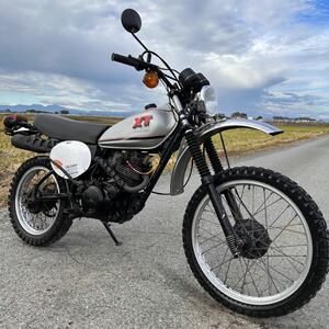 XT250 ヤマハ 3Y5 実働 書類付 検）キャンプ オフロード VMX スクランブラー セロー 225 TW SR400 DT XS XL250S 250TR GB 