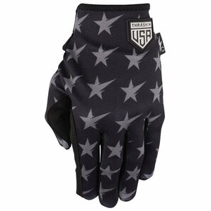 T/C Thrashin Supply スラッシンサプライ Stealth Glove ステルスグローブ Stars & Bolts スターズアンドボルト Black and Gray Lサイズの画像3