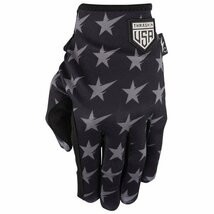 T/C Thrashin Supply スラッシンサプライ Stealth Glove ステルスグローブ Stars & Bolts スターズアンドボルト Black and Gray Lサイズ_画像3