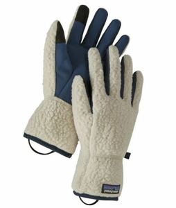 パタゴニア Patagonia レトロパイルグローブ S 新品 手袋 絶版 白 ペリカン RETRO PILE GLOVES ユニセックス 男女兼用 子供 キッズ