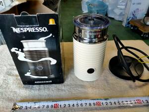 ★NESPRESSO ネスプレッソ ミルク加熱泡立て器 AEROCCINO3 エアロチーノ3 Used　2015年