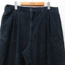 W36/古着 ギャップ GAP コーデュロイ パンツ メンズ 00s 紺 ネイビー 23oct09 中古 ボトムス ロング_画像2