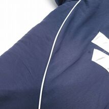 XL/古着 長袖 ジャケット パーカー メンズ 00s MLB ニューヨークヤンキース 刺繍 大きいサイズ ラグラン 紺他 ネイビー メジャーリーグ ベ_画像10