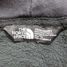 XL/古着 ノースフェイス THE NORTH FACE 長袖 スウェット パーカー メンズ ビッグロゴ 大きいサイズ 黒 ブラック 23oct12 中古 スエット ト_画像4