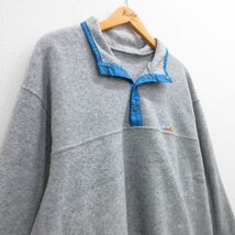 XL/古着 長袖 フリース ジャケット メンズ 90s アリゾナ スナップT グレー他 霜降り 23oct24 中古 アウター_画像2