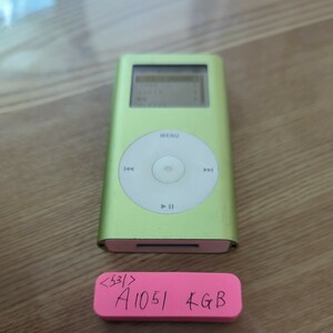 〈531〉iPod mini A1051 4GB 第2世代 本体のみ中古　