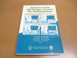 ▲01)Quantum Fields and Strings/A Course for Mathematicians Vol.2/Pierre Deligne/Amer Mathematical Society/洋書/量子場と弦/数学
