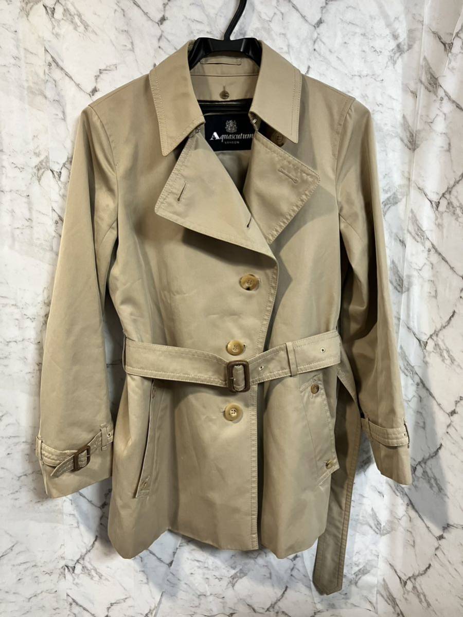 2023年最新】ヤフオク! -aquascutum トレンチコートの中古品・新品・未