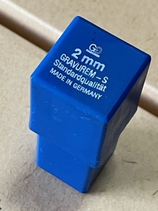 ◆ 　ハンドクラフト　GRAVUREM-S 刻印セット 2mm／ 数字 MADE IN GERMANY USED　◆