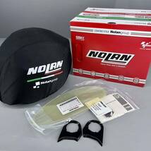 《展示品》NOLAN ノーラン N405 フラットケイマンブルー ジェットヘルメット Mサイズ (DAYTONA 99378)_画像7